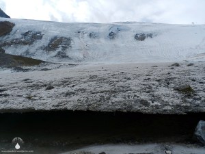 Rettenbachferner Gletscherzunge Sölden