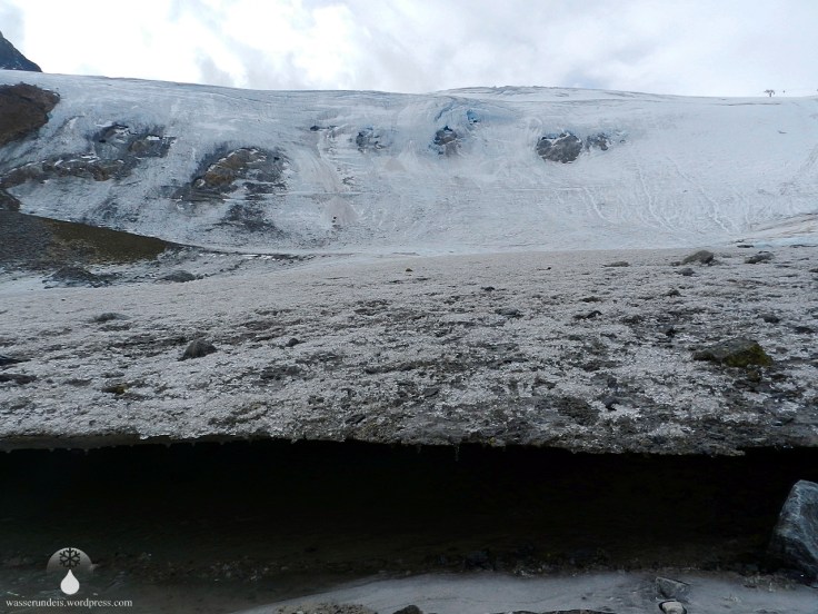 Rettenbachferner Gletscherzunge Sölden
