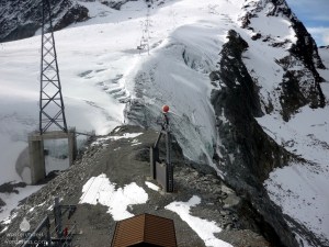 Problemstelle Loch Gletscher Sölden