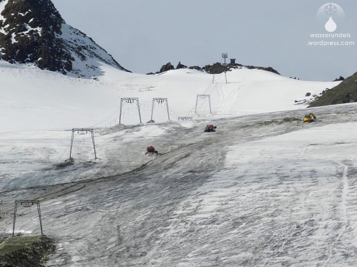 Tiefenbachgletscher Sölden Sommer