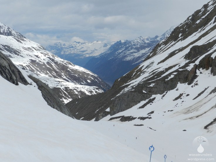 #Kaunertaler Gletscher Weißseeferner Gletscherzunge