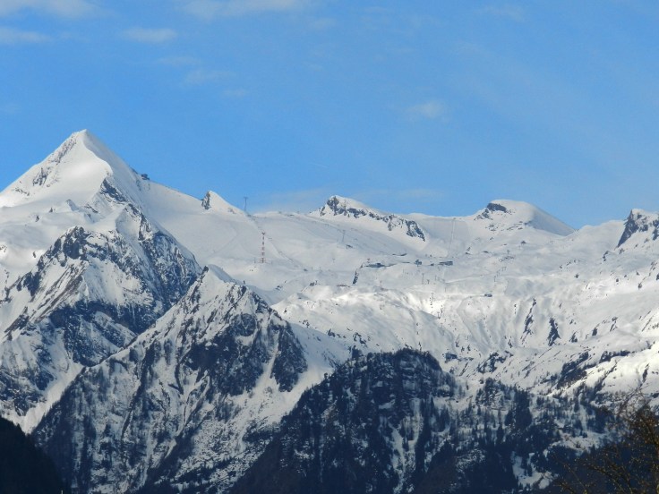 Gletscherskigebiet bei Zell am See.