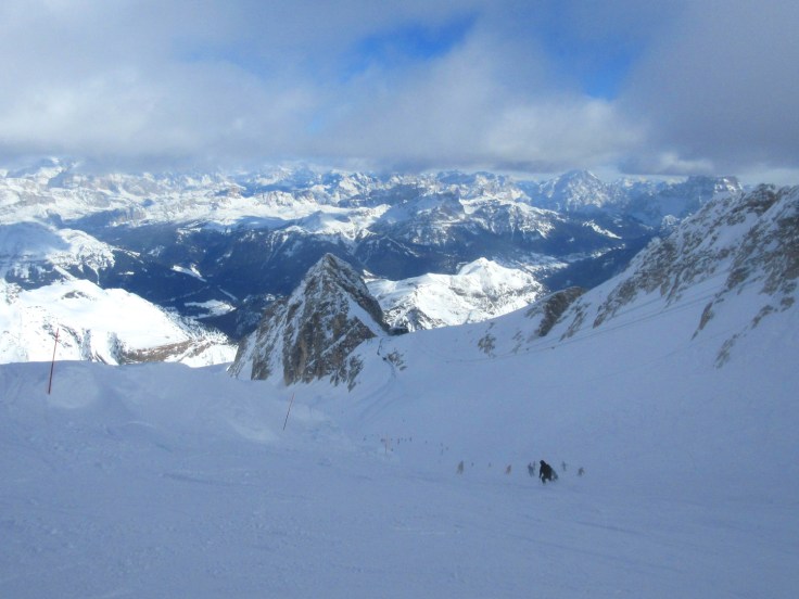 #Gletscherkigebiet Marmolata