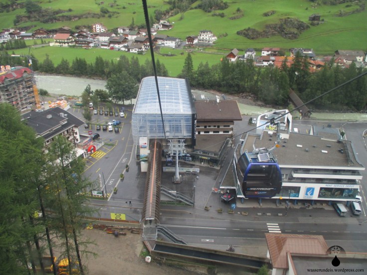 Talstation der Gaislachkogelbahn im Ötztal.