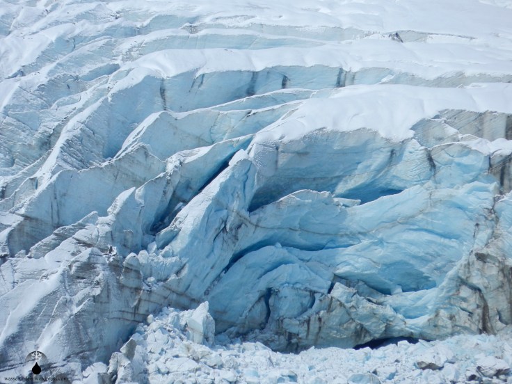 Pasterze Gletscherspalten Eisbruch