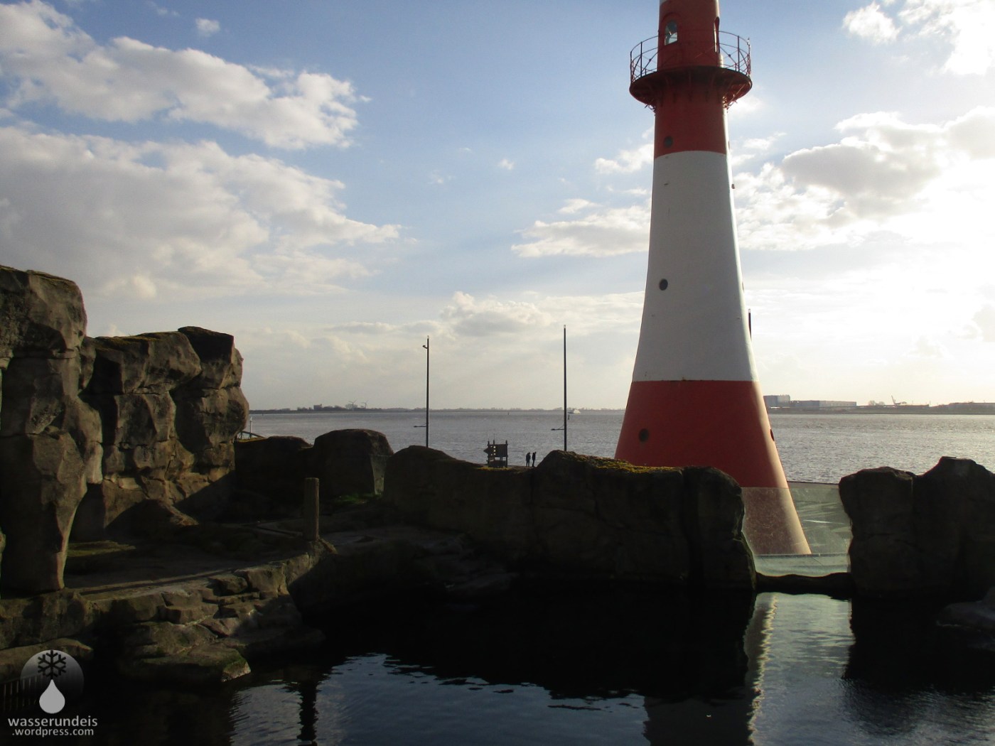 Der Bremerhavener Zoo liegt direkt an der Außenweser bzw. der Nordsee.