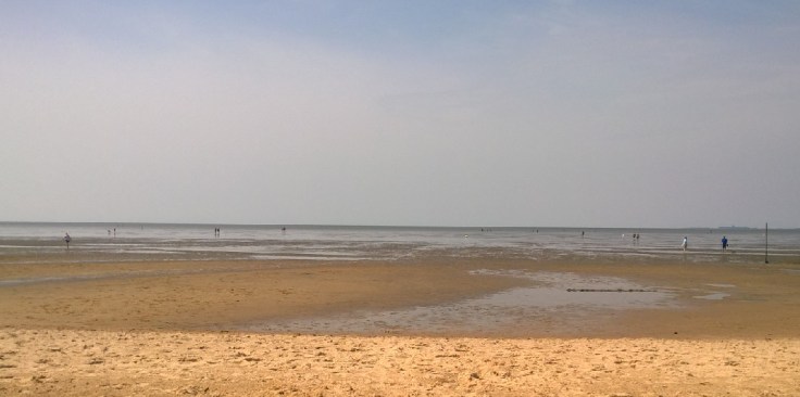 Ebbe am Sahlenburger Strand