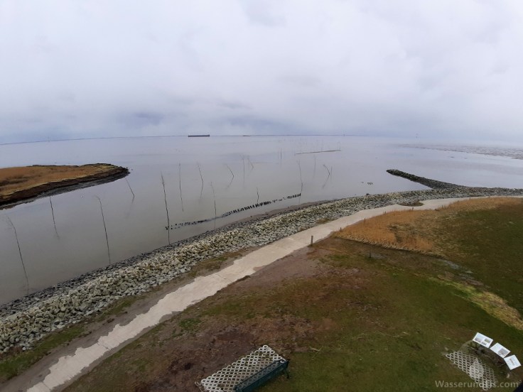 Wremen Leuchtturm besteigen