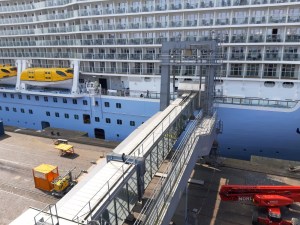 Kreuzfahrtschiff Kreuzfahrtterminal Bremerhaven