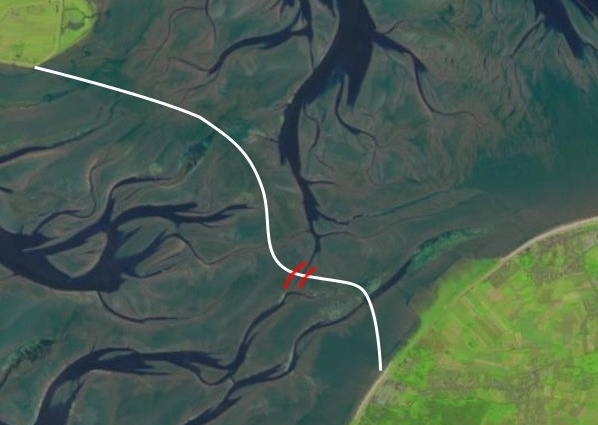 #Wattenweg Neuwerk Duhner Loch