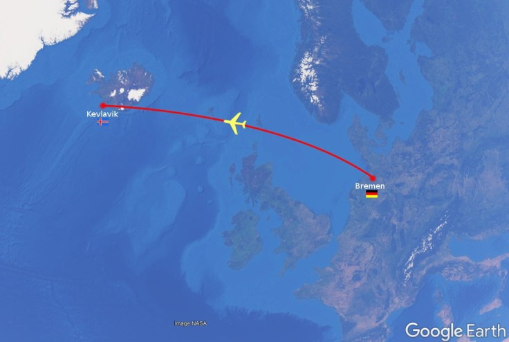 Flug Bremen Keflavik Island Germania