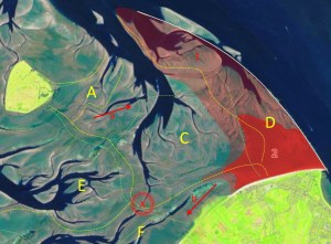 #Veränderungen im Wattenmeer vor Cuxhaven