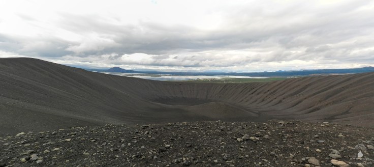 #Hverfjall Kraterrand