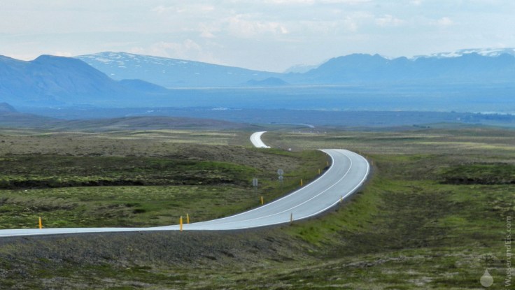 #Island Þingvallavegur Skjaldbreiður Vulkan 2017