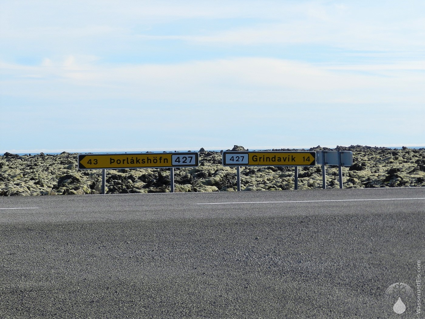 Reykjanesskagi Grindavik Lavafeld Island