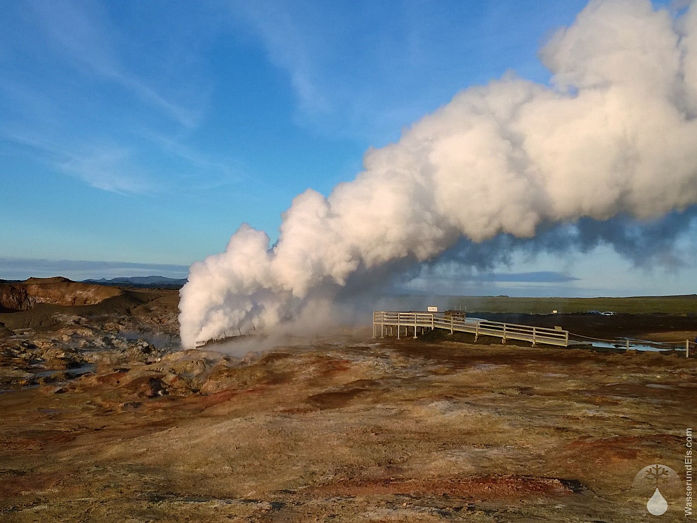 Reykjanes heiße Quelle Gunnuhver