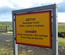 Heiße Quellen Island