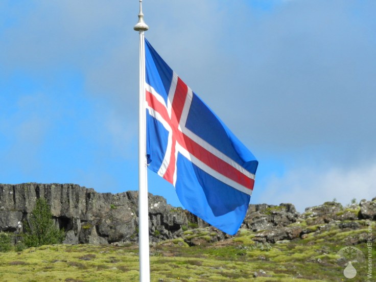 #Pingvellir Island Flagge