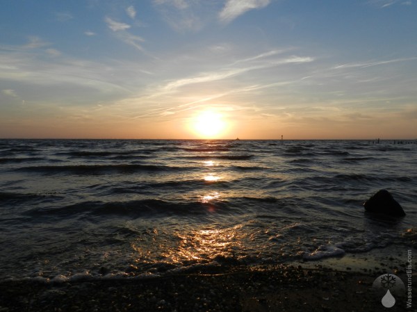 Sonnenuntergang Nordsee Wurster Nordseeküste