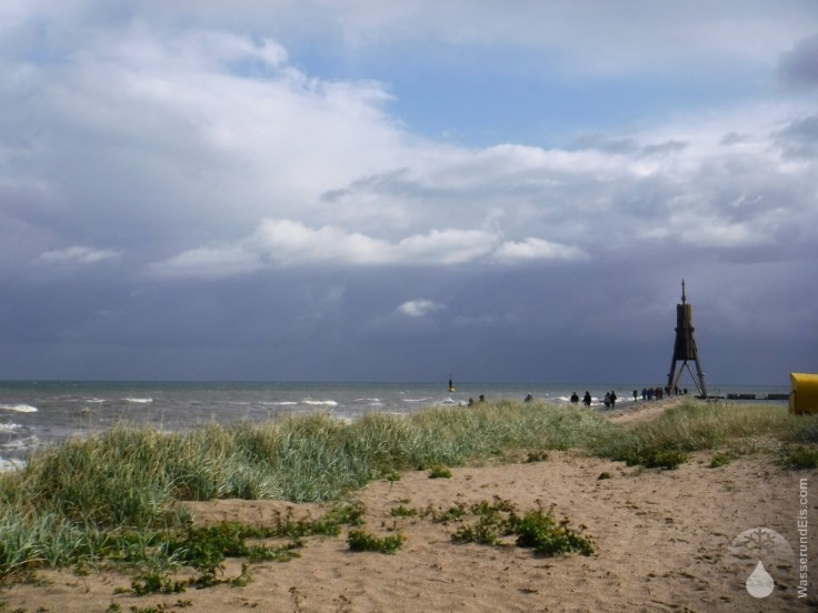 Nordsee Elbe Elbmündung Kugelbake Cuxhaven Döse