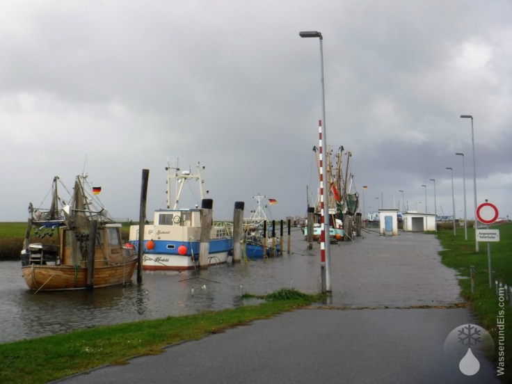 Kutterhafen Spieka-Neufeld Sturmflut