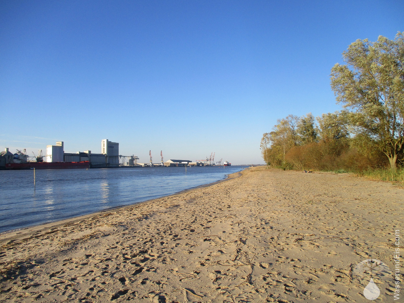 Harriersand Brake Hafen