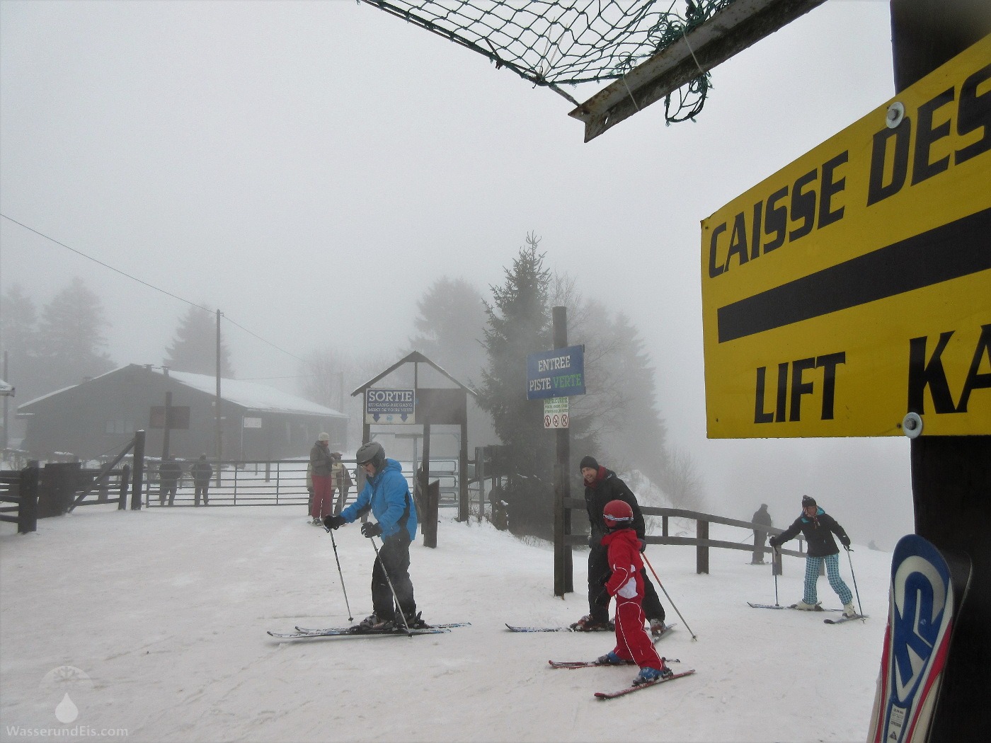 Skigebiet Ardennen Ovifat Belgien