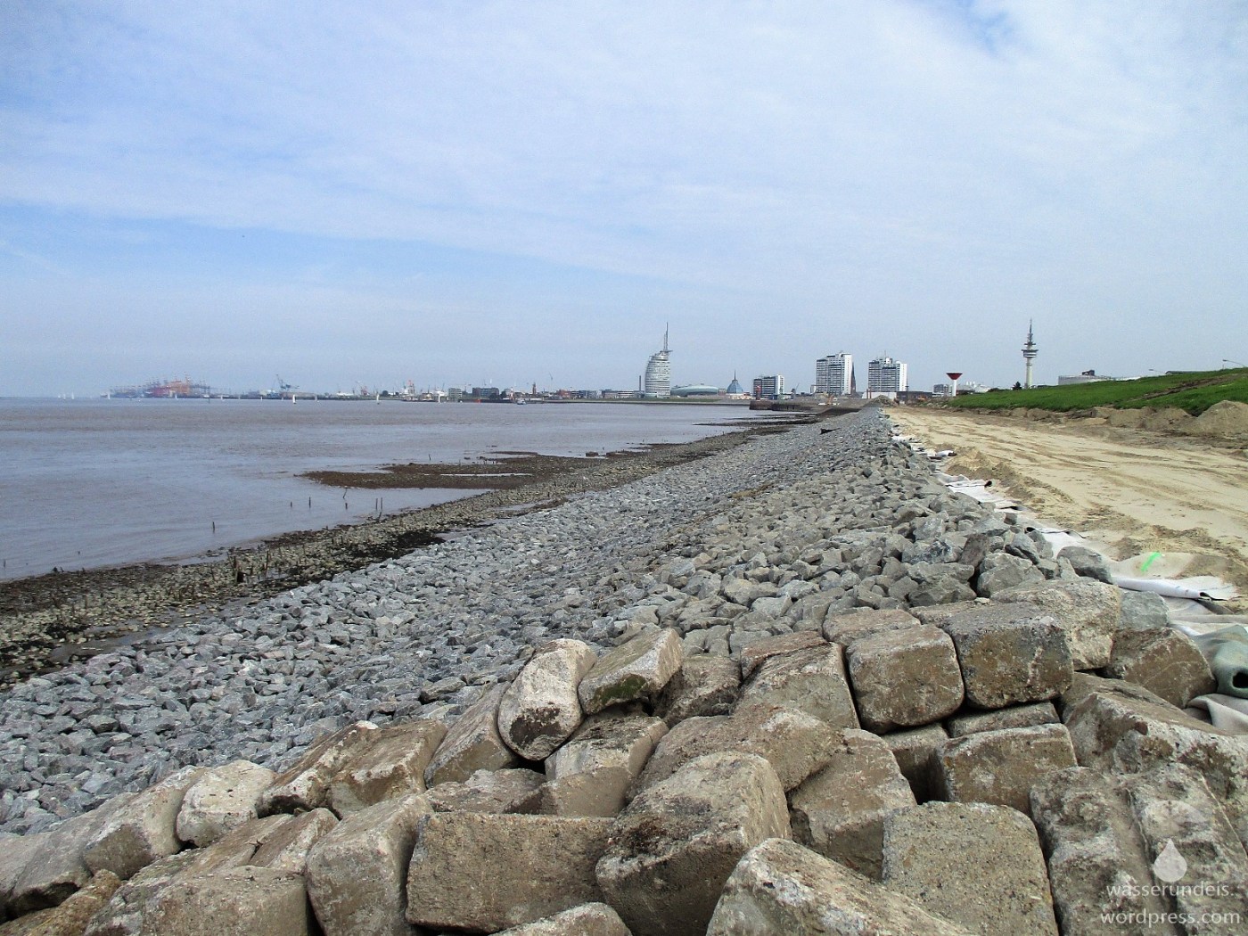 Deichbau Bremerhaven Küstenschutz