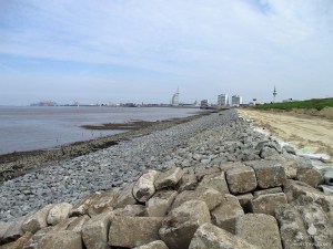 Deichbau Bremerhaven Küstenschutz