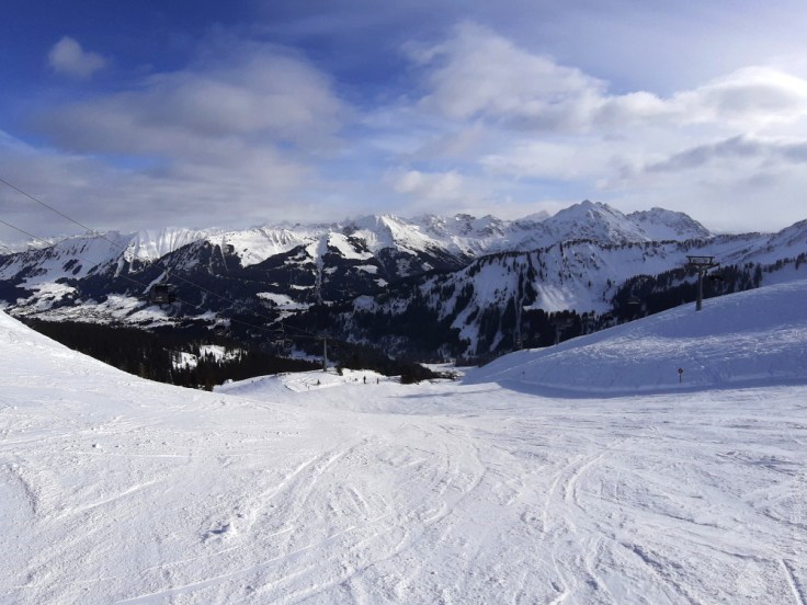 Ifen-Abfahrt Skigebiet Ifen