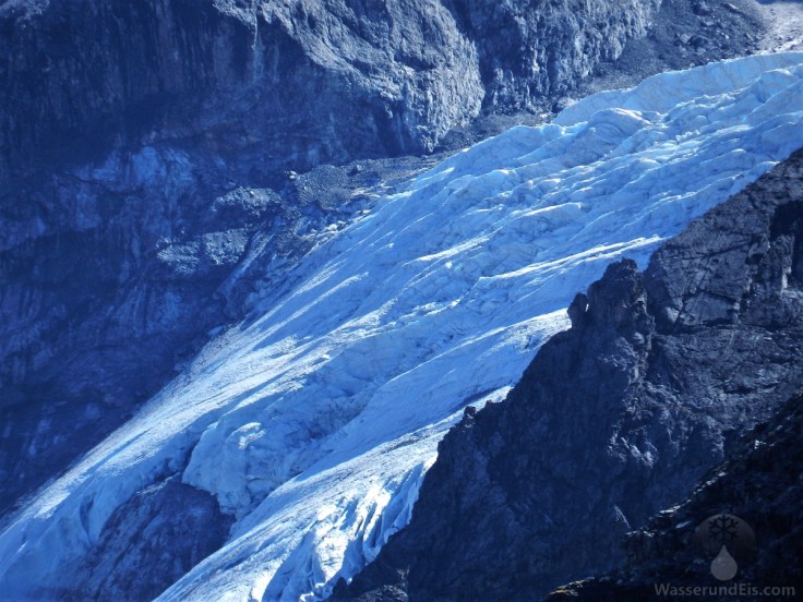 Eisbruch Gletscher Ortler Alpen