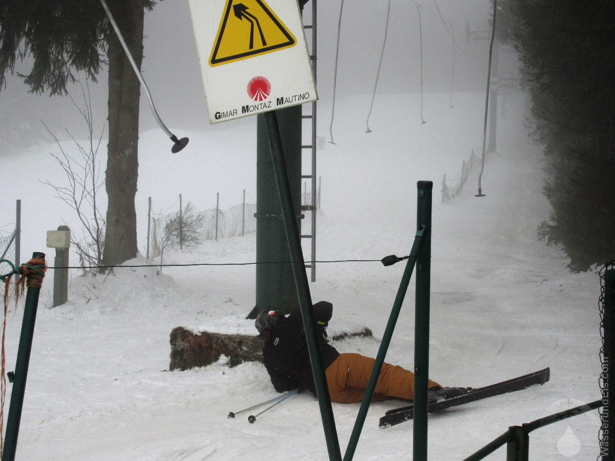 Skifahren Baraque de Fraiture Belgien