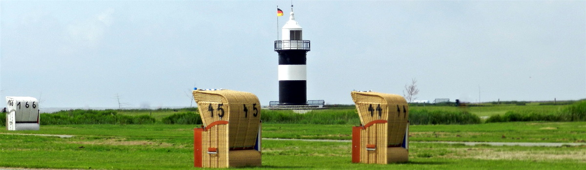Wremen Leuchtturm Wurster Nordseeküste