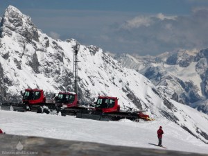 Pistenbullys Zugspitze Skigebiet