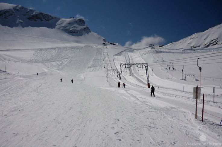 Skigebiet Zugspitzgletscher