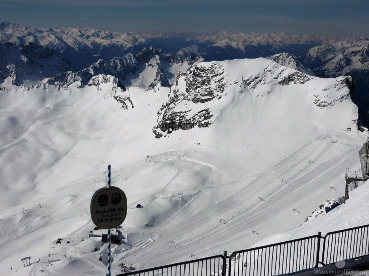 Schneeferner Schneefernerkopf Skigebiet Zugspitze