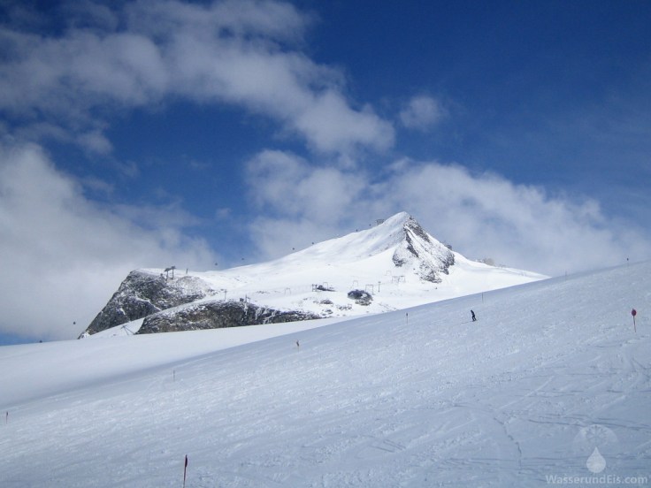 Gefrorene Wand Gletscher Alpen