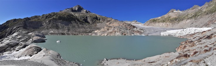 #Rhonegletscher Gletschersee Panorama
