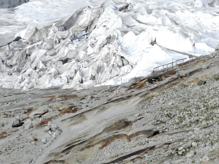 #Rhonegletscher Abdeckung