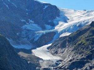 #Steingletscher Gletscherzunge
