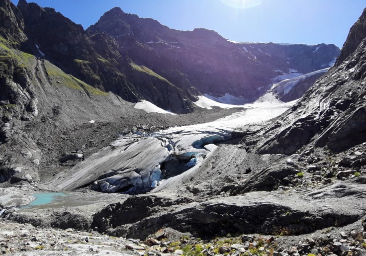#Steingletscher Gletscherzunge 2019