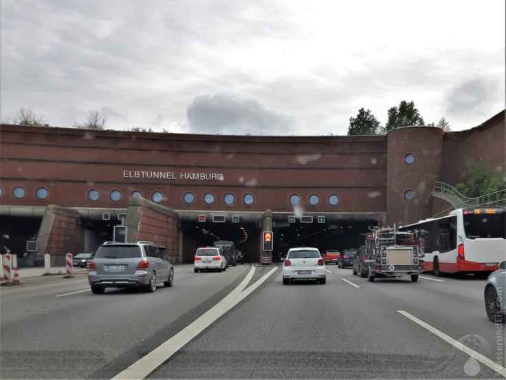 #Stau Elbtunnel Hamburg