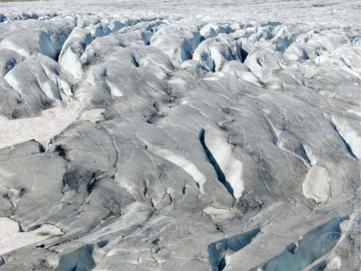 #Gletscherzunge Rhonegletscher Eisformationen September 2019