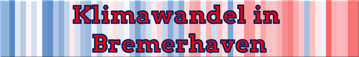 #Banner Klimawandel in Bremerhaven