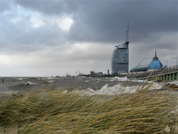 #Bremerhaven Sturmflut Havenwelten Nordseeküste