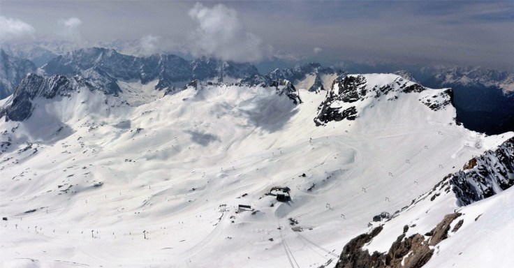 #Panorama Zugspitzplatt Skigebiet 2010
