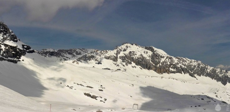 #Panoramabild Wetterwandeck Zugspitze 2010