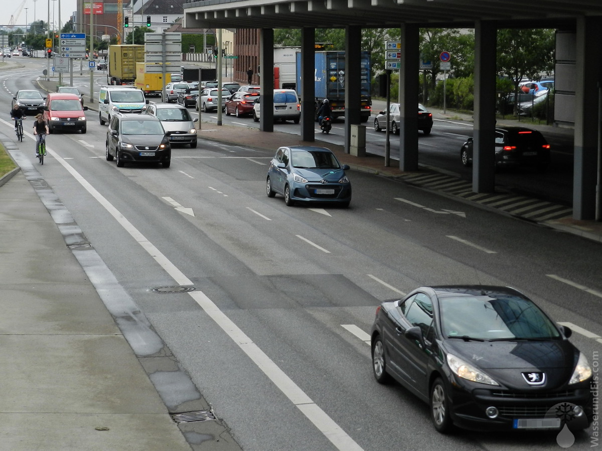 #Bremerhaven Weserradweg Columbusstraße 2020