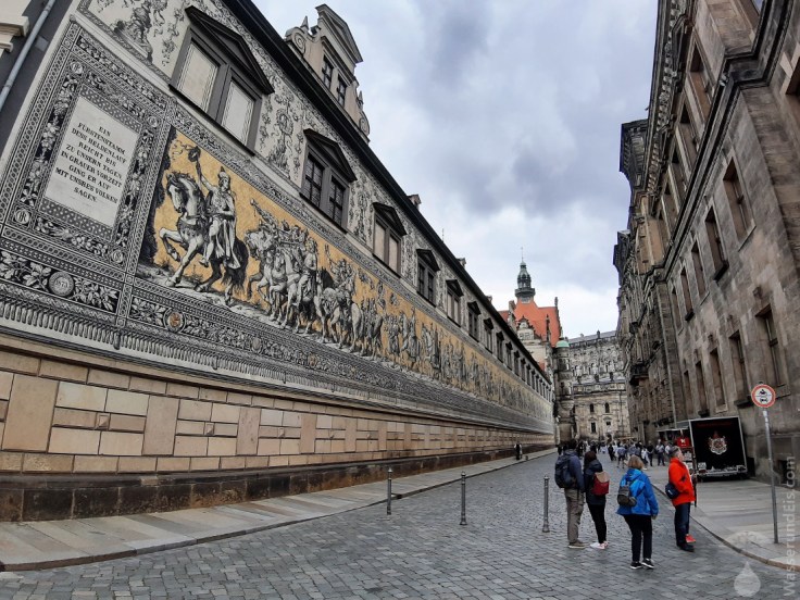 #Dresden Fürstenzug Augustusstraße